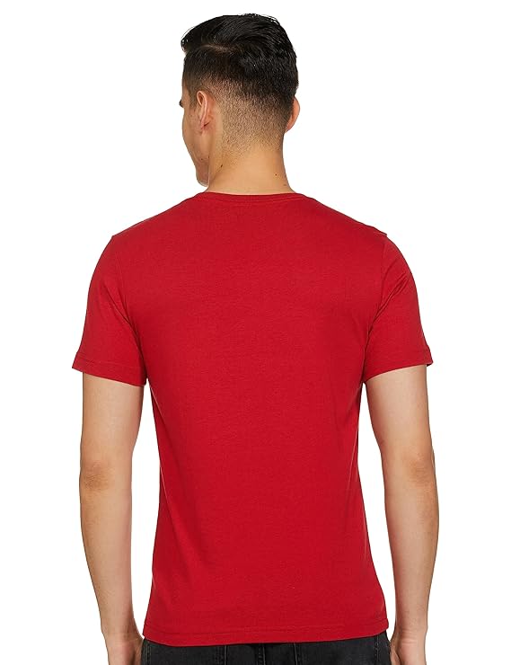 Red Solid Premium 100% Cotton T-shirt